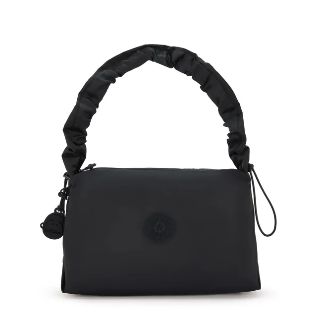 kipling-eleni-medium-smooth-satin-shoulder-bag-moderne-schultertasche-aus-recyce image 1