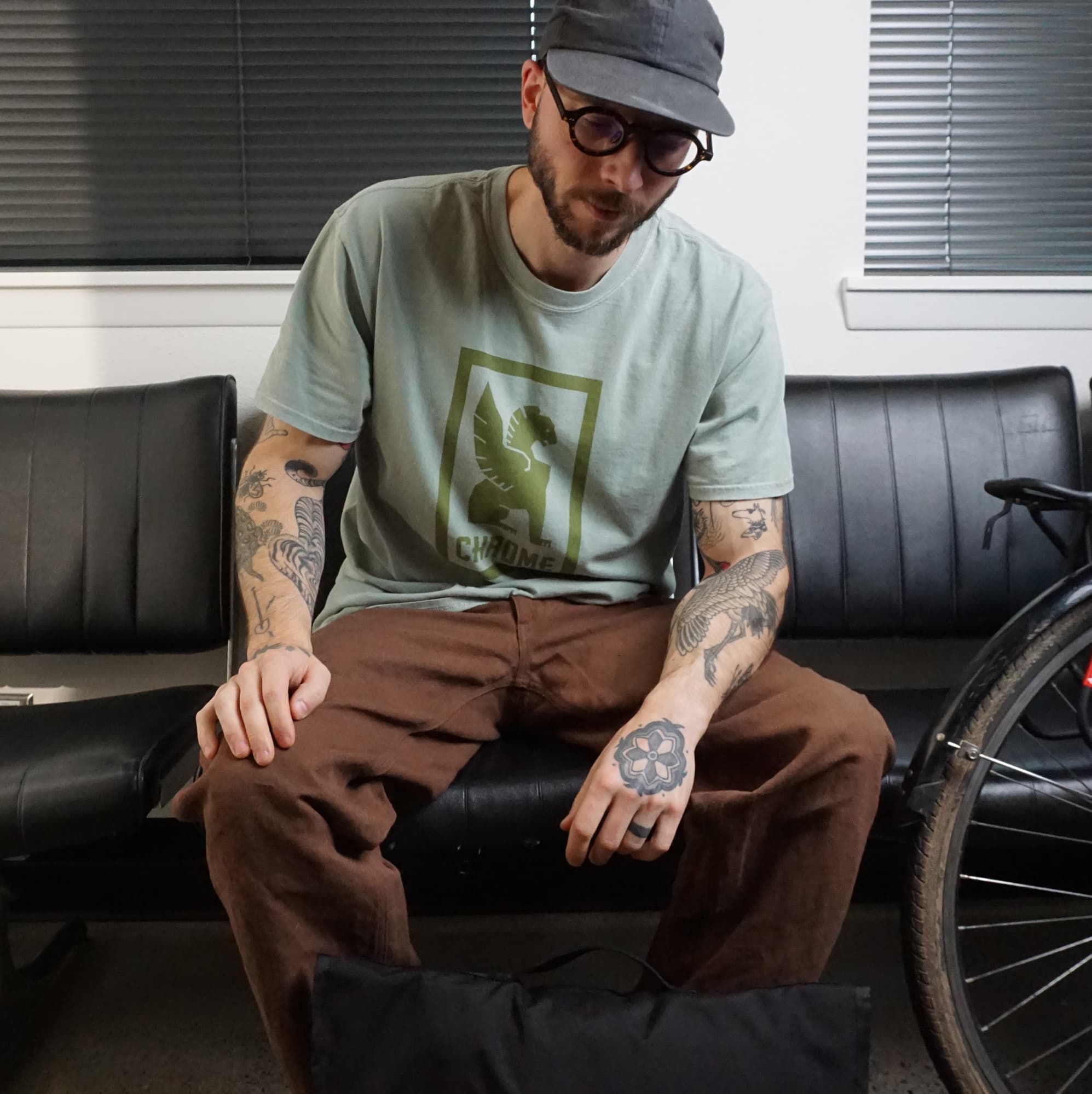 chrome-industries-logo-tee-short-sleeve-klassisch-geschnittenes-100-baumwoll-t-s image 6