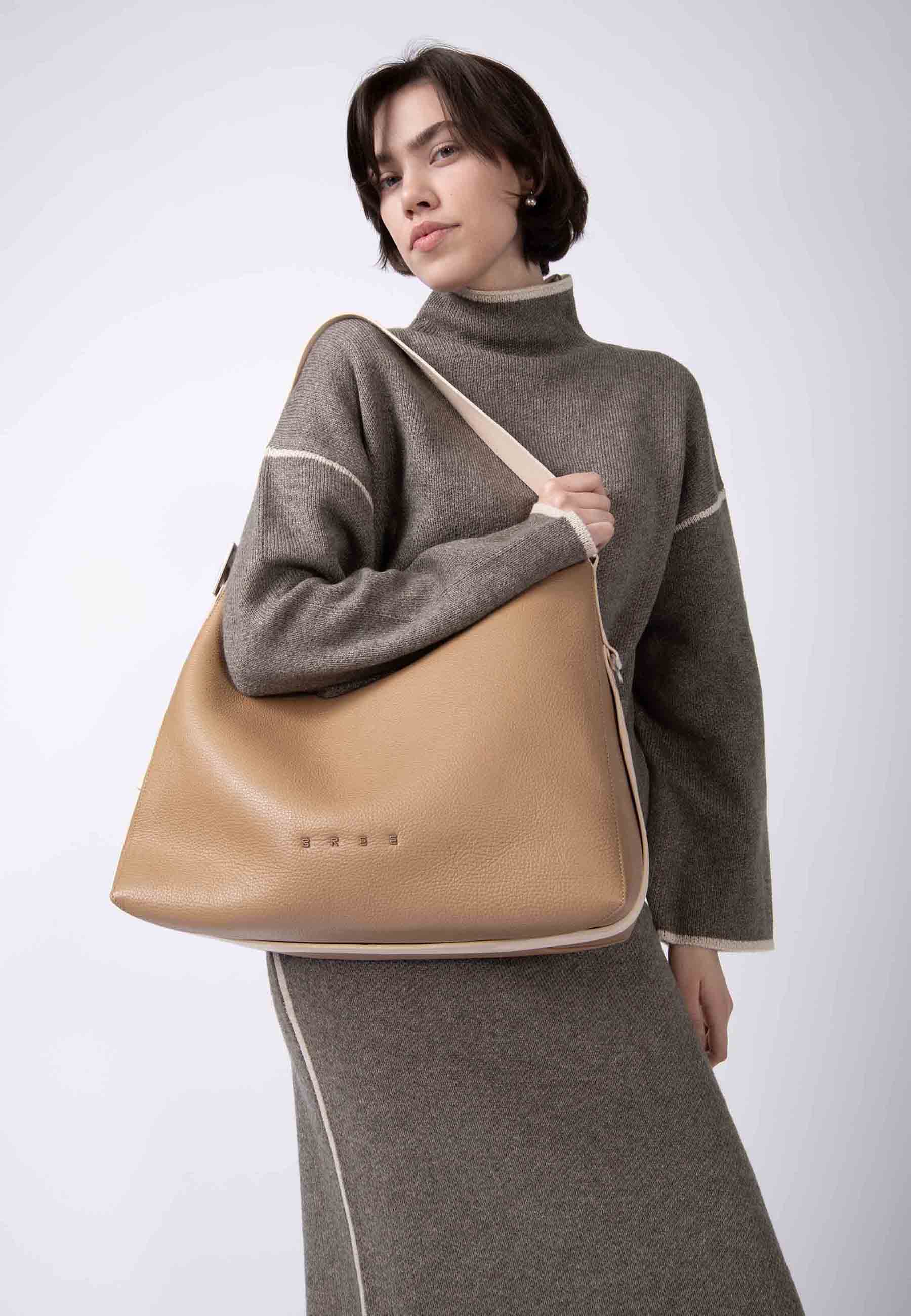 bree-the-statements-charlie-hobo-bag-l-unisex-hobo-bag-aus-100-rindsleder-gro-e- image 2