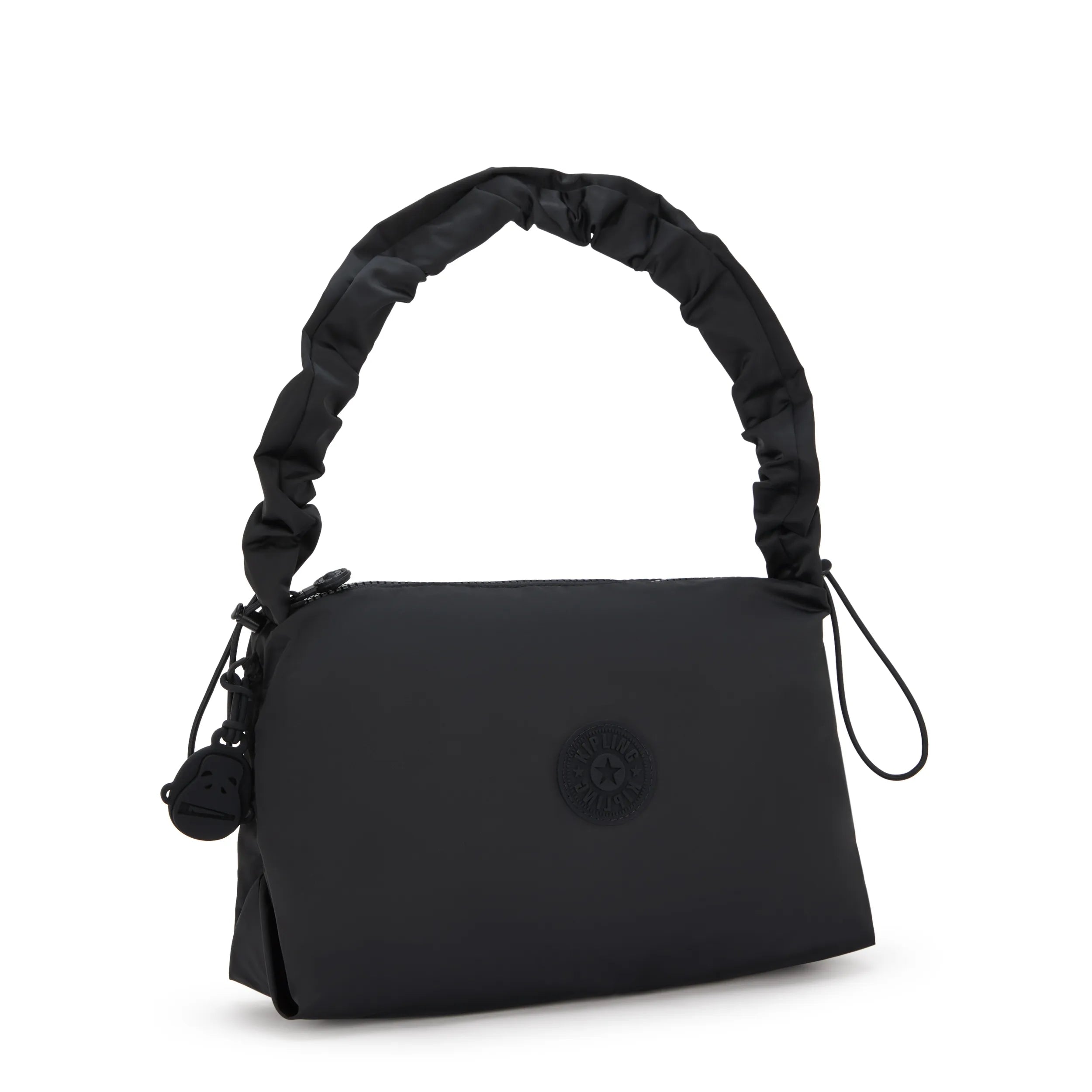 kipling-eleni-medium-smooth-satin-shoulder-bag-moderne-schultertasche-aus-recyce image 5