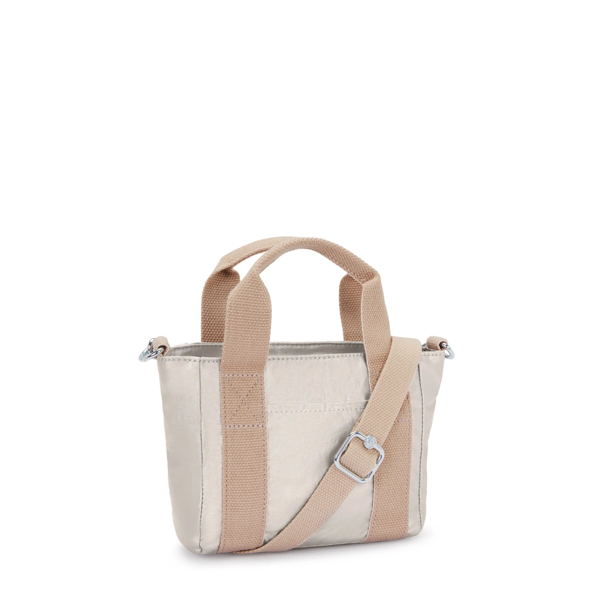 kipling-jayla-mini-tote-bag-mini-shopper-in-metallic-optik-mit-crossbody-gurt image 2