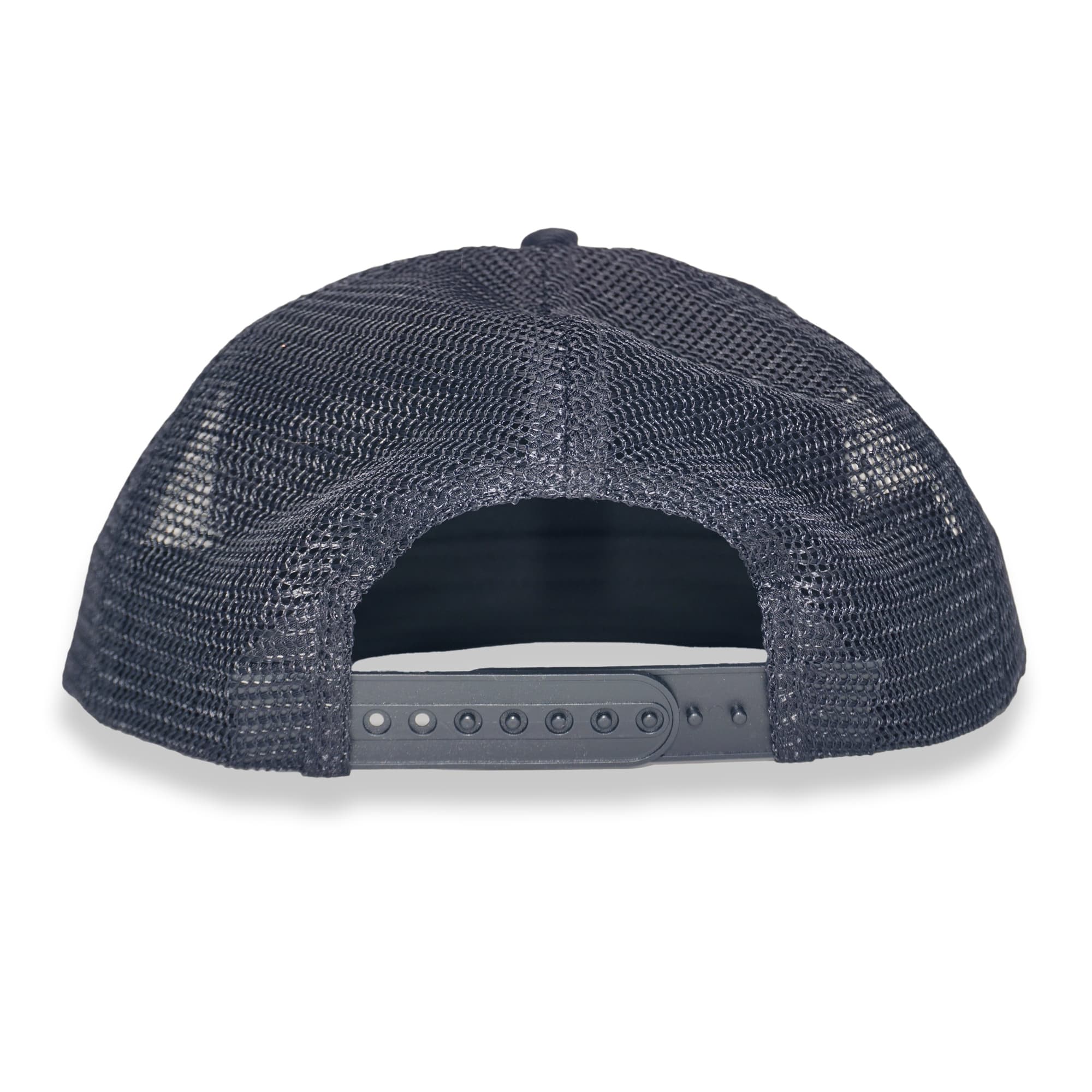 chrome-industries-logo-snapback-hat-verstellbare-mid-profile-cap-mit-nylon-mesh image 4